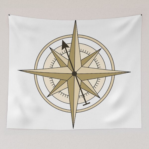 Item preview, Compass Sticker designed and sold by kacie723.