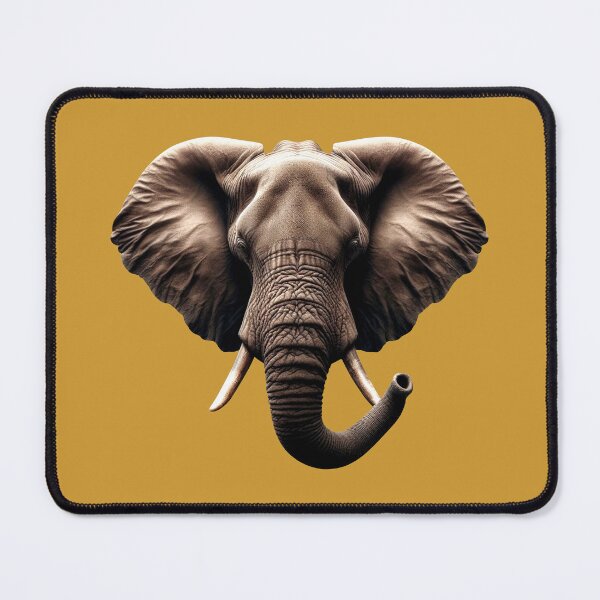 Item preview, ELEPHANT HEAD - #CC9933 designed and sold by Marlon Oseguera.