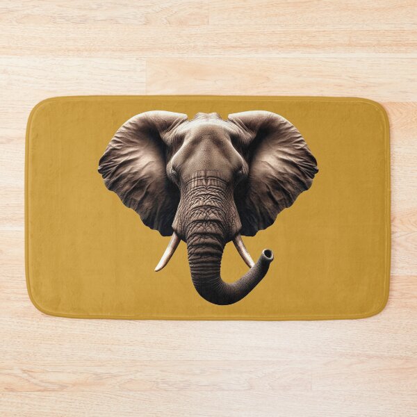 Item preview, ELEPHANT HEAD - #CC9933 designed and sold by Marlon Oseguera.