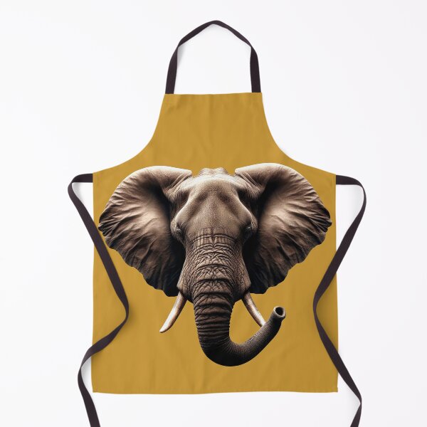 Item preview, ELEPHANT HEAD - #CC9933 designed and sold by Marlon Oseguera.