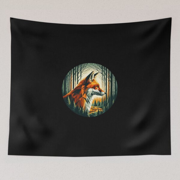 Item preview, Low Poly Fox designed and sold by SebastianArt75.