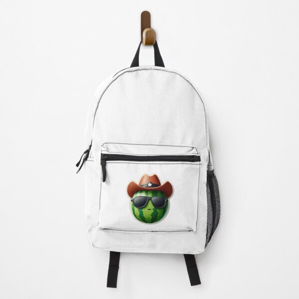 Item preview, Cool watermelon with a cowboy hat designed and sold by ChesssesShop.