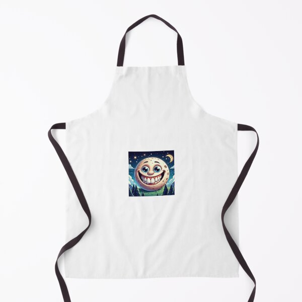 Item preview, Cartoonish smiling moon designed and sold by raleca78.