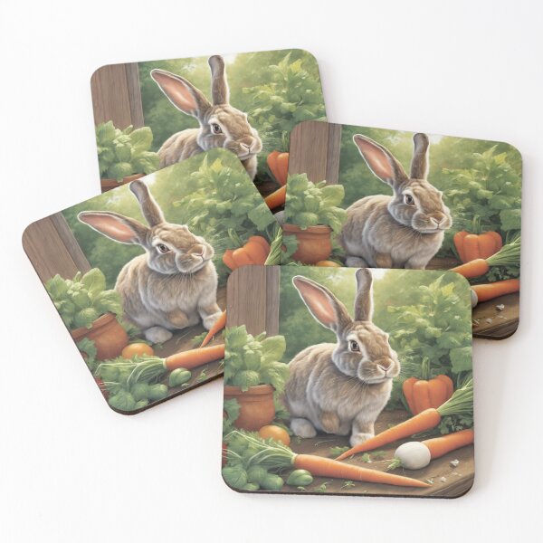 Item preview, Bunny Rescue in the garden | Bunny Rabbit | Gifts designed and sold by andrew758.