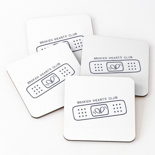 Item preview, Broken Hearts Club Band-aid designed and sold by randomyca.