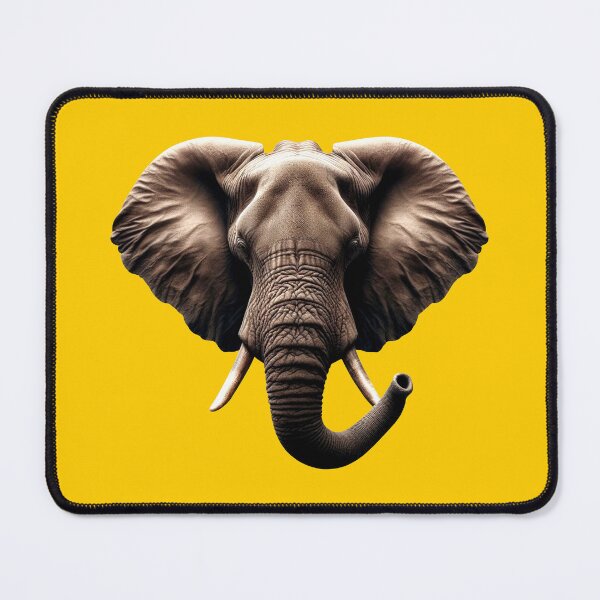 Item preview, ELEPHANT HEAD - #FFCC00 designed and sold by Marlon Oseguera.