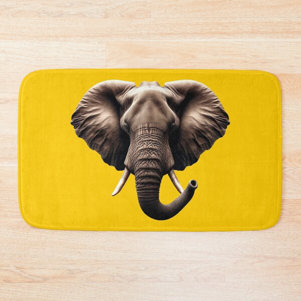 Item preview, ELEPHANT HEAD - #FFCC00 designed and sold by Marlon Oseguera.