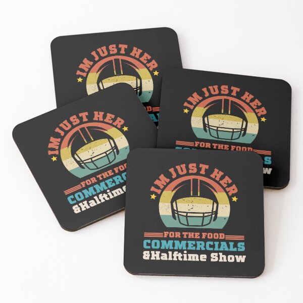 Item preview, I'm Just Here for the Food Commercials and Halftime Show designed and sold by ShopSmart213.
