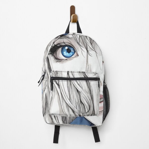Item preview, Japanese girl with blue eyes designed and sold by MyCraftForYOU.