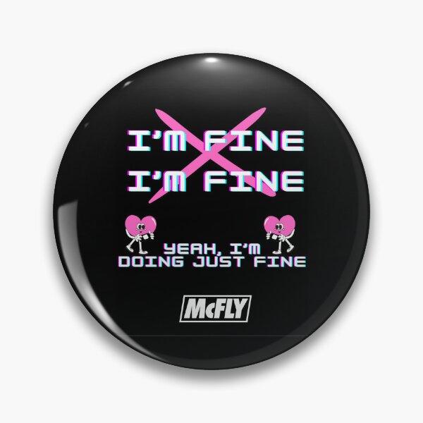 Item preview, McFly Band I'm Fine Lyrics designed and sold by sallyeddie92.