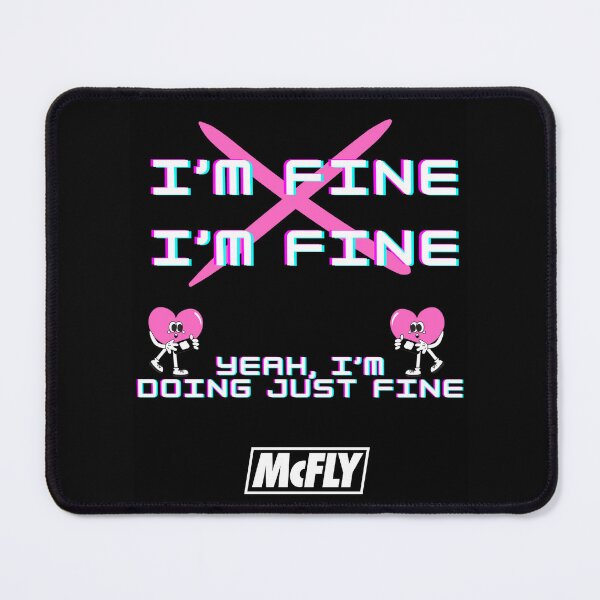 Item preview, McFly Band I'm Fine Lyrics designed and sold by sallyeddie92.