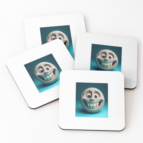 Item preview, 3D smiling moon designed and sold by raleca78.