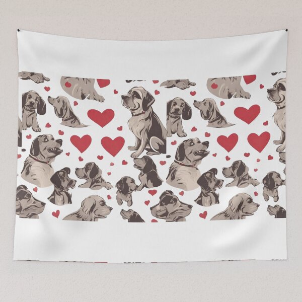 Item preview, Dog Adoring Eyes love and peace  designed and sold by Lakanapin.