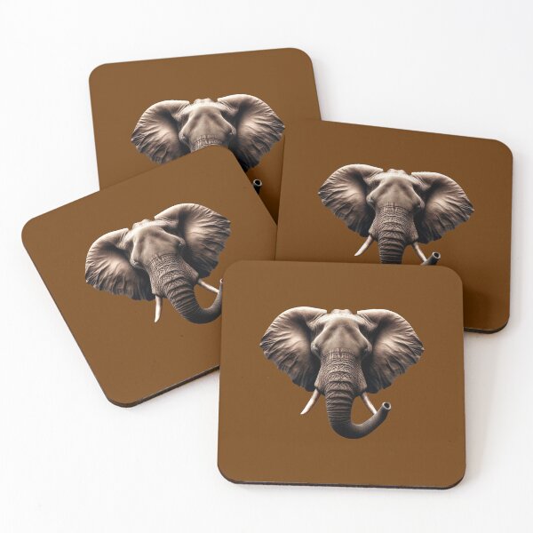 Item preview, ELEPHANT HEAD - #663300 designed and sold by Marlon Oseguera.