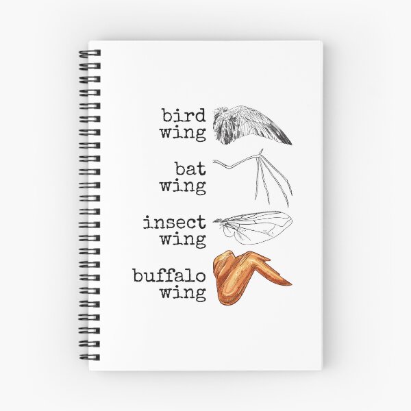 Item preview, Bird wing, bat wing, insect wing, buffalo wing. designed and sold by Ghoof-Wear.