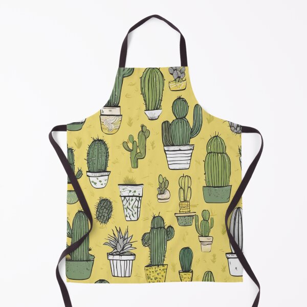 Item preview, Sunshine Succulents: Cactus Blooms on Yellow designed and sold by PetalPerfection.
