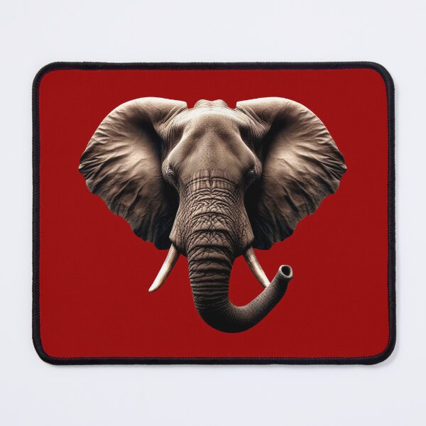 Item preview, ELEPHANT HEAD - #990000 designed and sold by Marlon Oseguera.