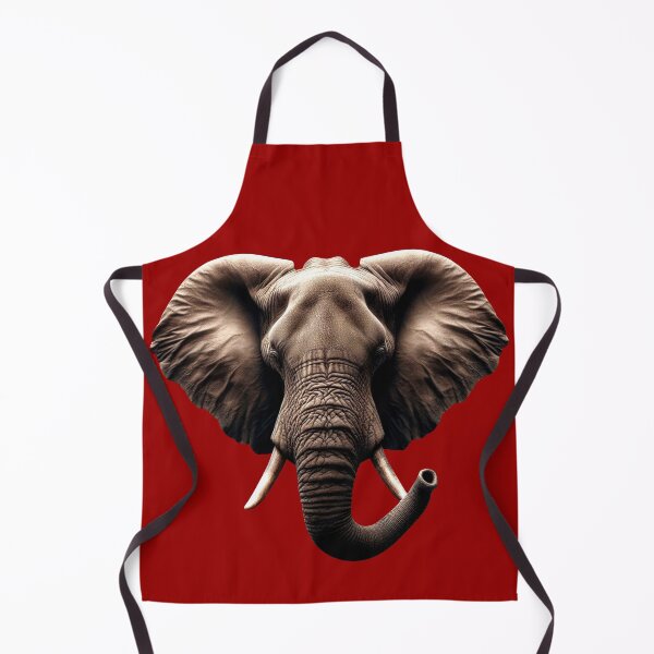 Item preview, ELEPHANT HEAD - #990000 designed and sold by Marlon Oseguera.
