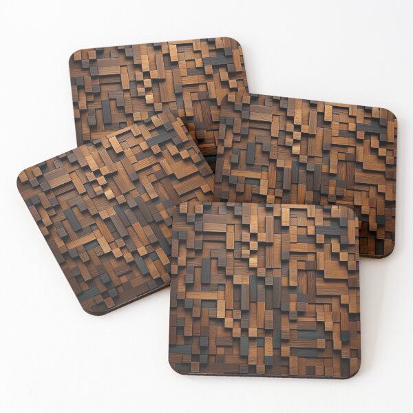 Item preview, Wooden Pattern Maze designed and sold by NicolasGlowArt.