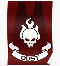 Halo: ODST Patch Poster