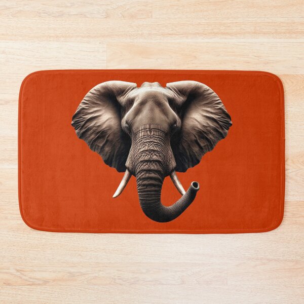 Item preview, ELEPHANT HEAD - #CC3300 designed and sold by Marlon Oseguera.