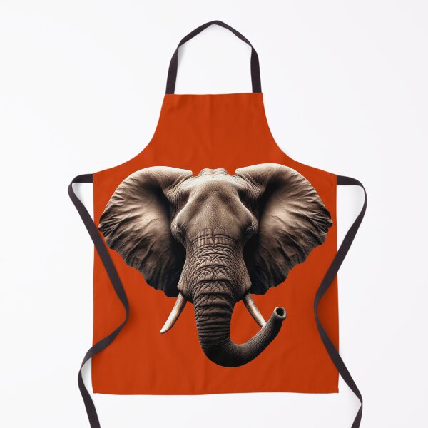 Item preview, ELEPHANT HEAD - #CC3300 designed and sold by Marlon Oseguera.