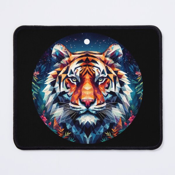 Item preview, Low Poly Tiger designed and sold by SebastianArt75.