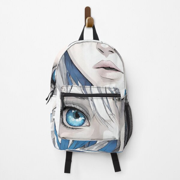 Item preview, Blue hair asian girl designed and sold by MyCraftForYOU.