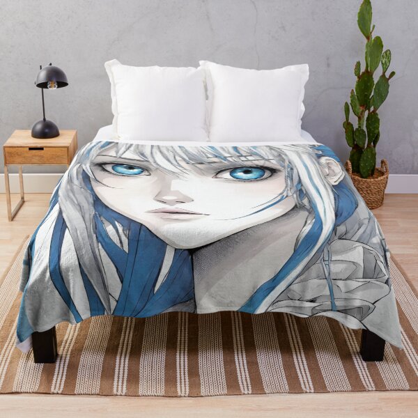 Item preview, Blue hair asian girl designed and sold by MyCraftForYOU.