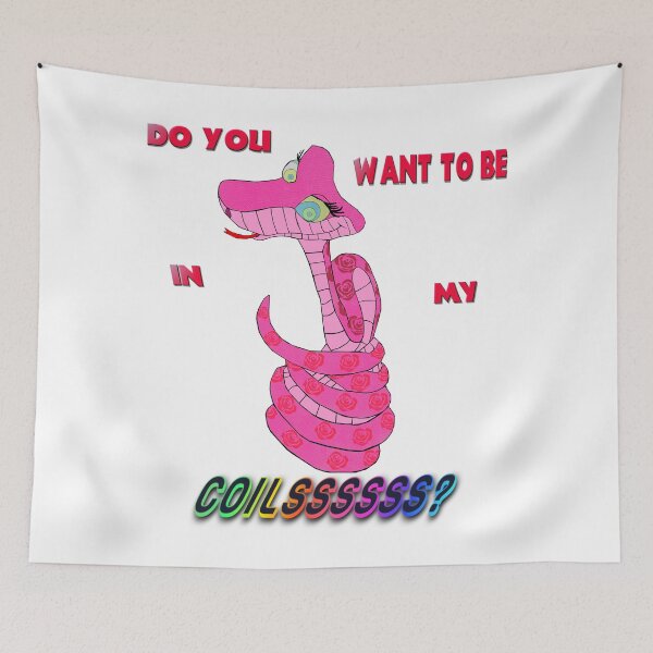 Item preview, Do You Want To Be In My Coilssss? Pink Kaa  designed and sold by FFSteF09.