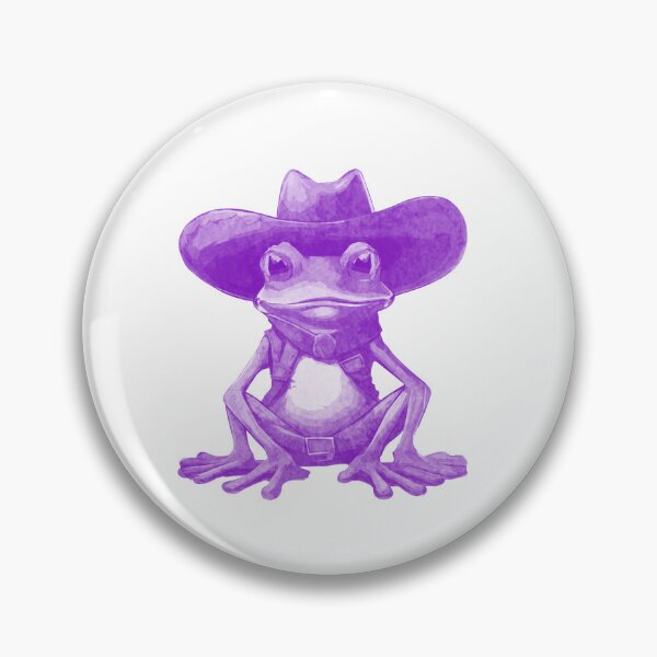 Item preview, Little Frog in a Cowboy Hat designed and sold by kinpirks.