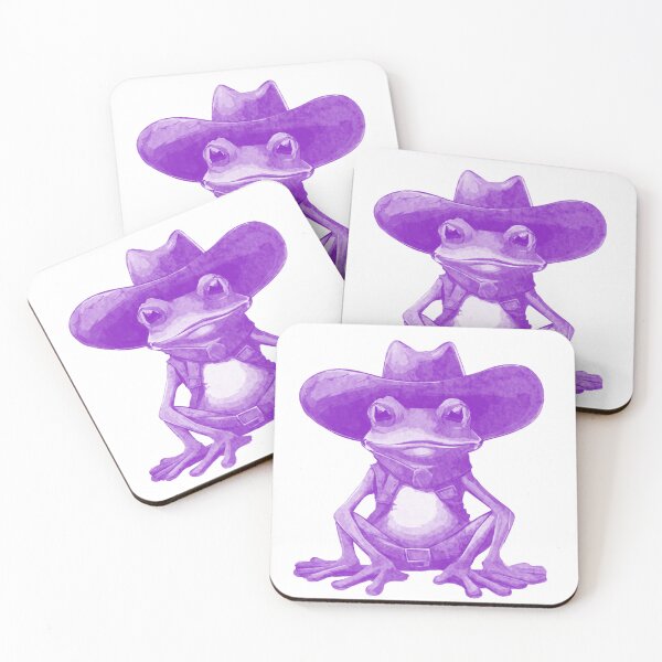 Item preview, Little Frog in a Cowboy Hat designed and sold by kinpirks.
