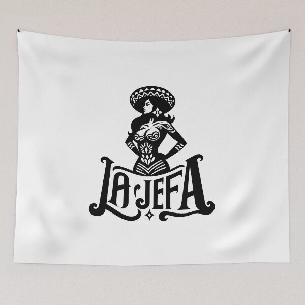 Item preview, La Jefa The Boss Funny Sugar Skull Woman Mexican Gift for Girls designed and sold by suvil.