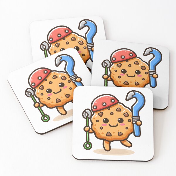 Item preview, Kawaii Cookie With Climbing Gear designed and sold by CanvasCutie.