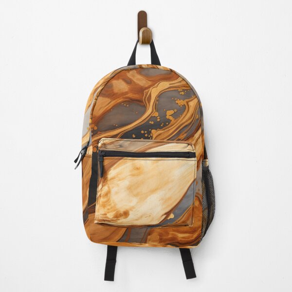 Item preview, Golden Acrylic Wood Pattern designed and sold by NicolasGlowArt.