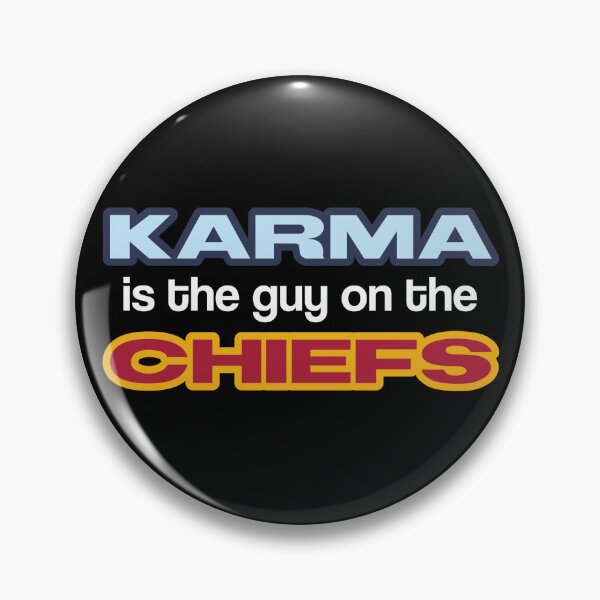 Item preview, Karma is the guy on the chiefs designed and sold by laylacreates.