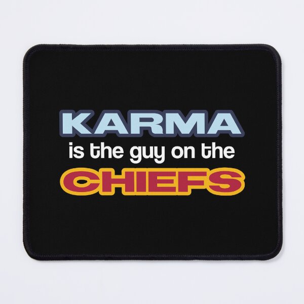 Item preview, Karma is the guy on the chiefs designed and sold by laylacreates.