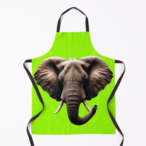 Item preview, ELEPHANT HEAD - #99FF00 designed and sold by Marlon Oseguera.