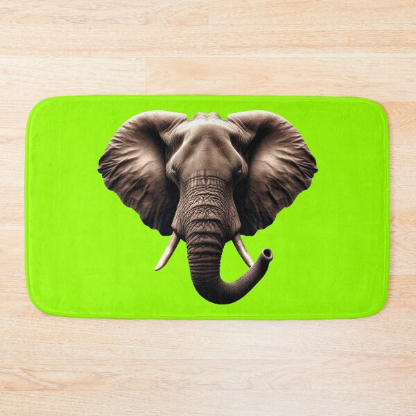 Item preview, ELEPHANT HEAD - #99FF00 designed and sold by Marlon Oseguera.