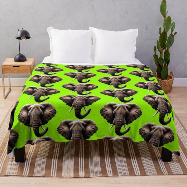 Item preview, ELEPHANT HEAD - #99FF00 designed and sold by Marlon Oseguera.
