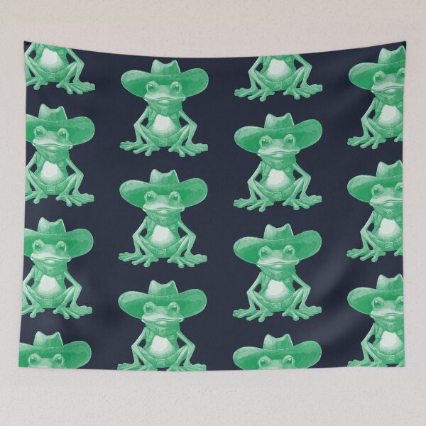 Item preview, Little Frog in a Cowboy Hat designed and sold by kinpirks.