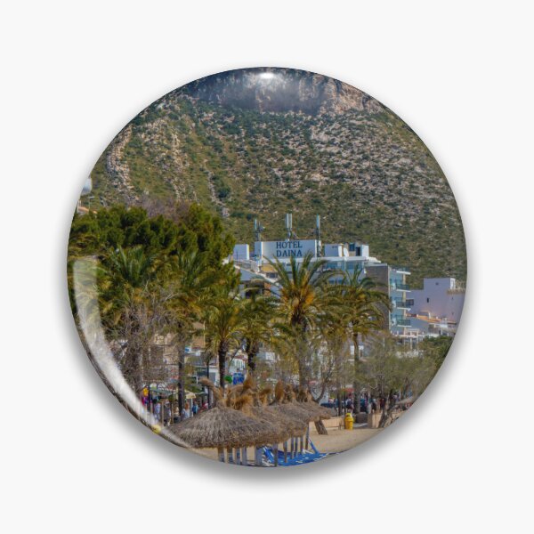 Item preview, Llenaire Beach Puerto Pollensa Mallorca designed and sold by GG WALL ART.
