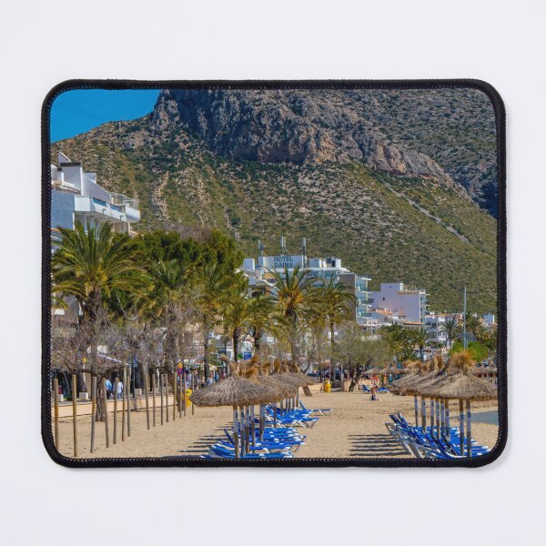 Item preview, Llenaire Beach Puerto Pollensa Mallorca designed and sold by GG WALL ART.