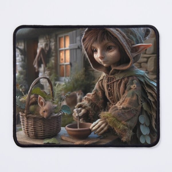 Item preview, A Brownie At Work designed and sold by SunWyrmDesigns.