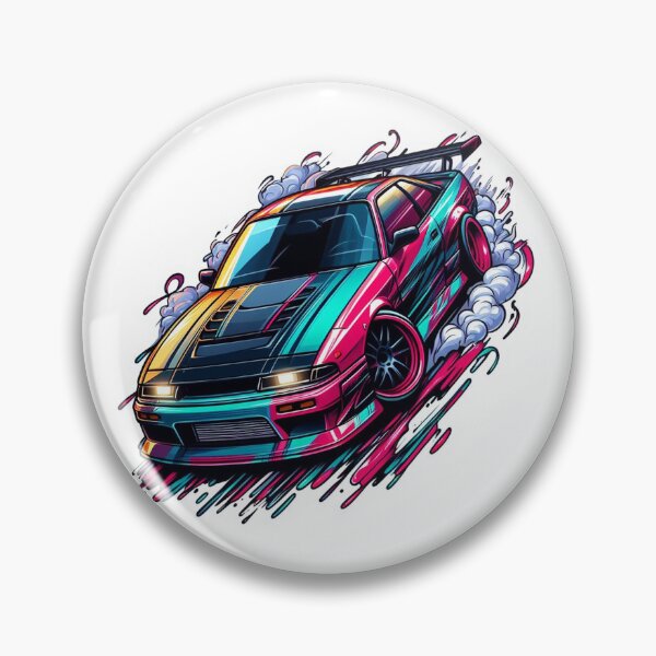 Item preview, Colorfull car drifting designed and sold by ChesssesShop.