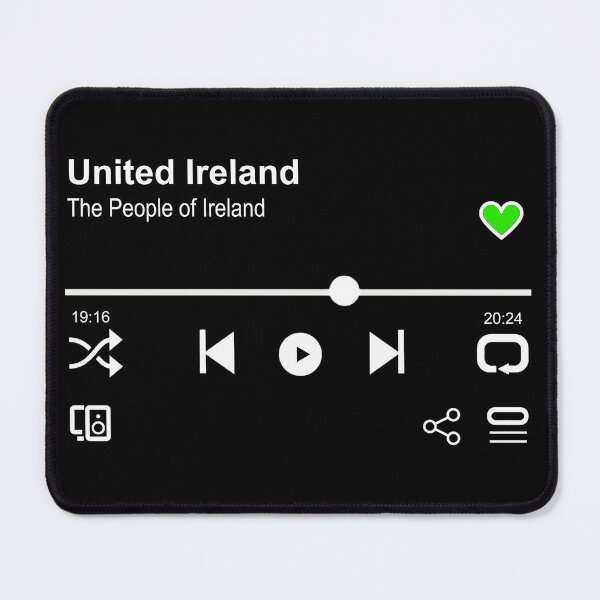Item preview, United Ireland Irish Music Player designed and sold by REAL IRISH GIFTS.