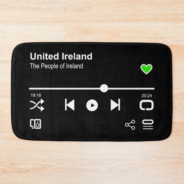 Item preview, United Ireland Irish Music Player designed and sold by REAL IRISH GIFTS.