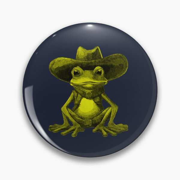 Item preview, Little Frog in a Cowboy Hat designed and sold by kinpirks.