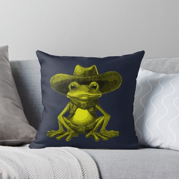 Item preview, Little Frog in a Cowboy Hat designed and sold by kinpirks.