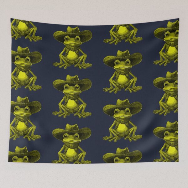Item preview, Little Frog in a Cowboy Hat designed and sold by kinpirks.